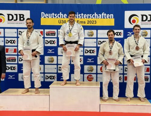 KSV Judoka erkämpfen Gold und Silber bei der DM Ü30